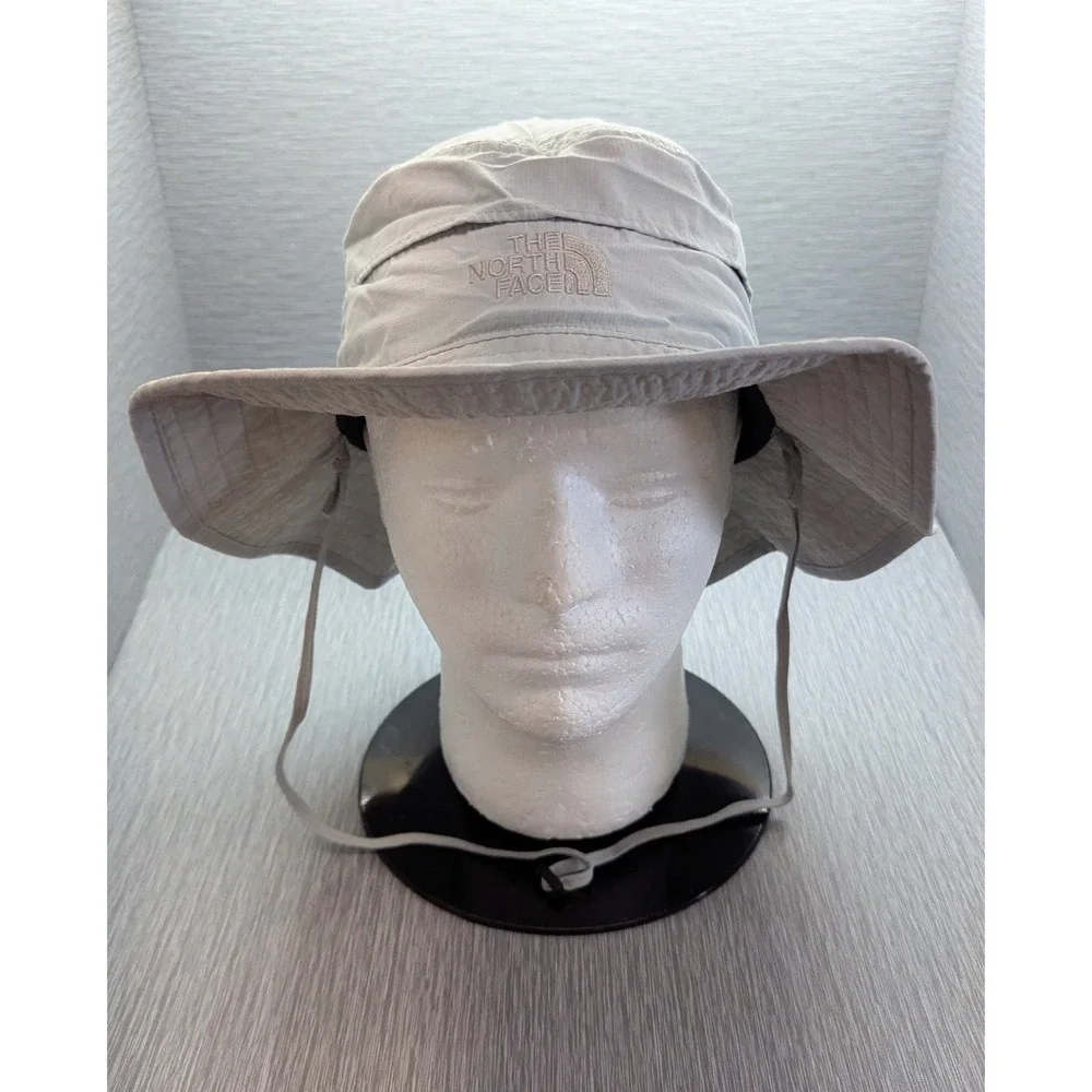 The North Face Horizon Breeze Brimmer Hat Gray UPF Hiking Fishing Sun Wide Brim